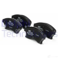 Тормозные колодки дисковые, комплект DELPHI 949919 LP2171 5012759438497 QCAUW PY - Изображение 2