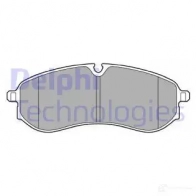 Тормозные колодки дисковые, комплект DELPHI LP3641 1437322404 3J U8E3E