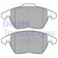 Тормозные колодки дисковые, комплект DELPHI 949638 LP1898 5012759309346 RIW EQ - Изображение 2