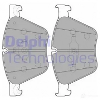 Тормозные колодки дисковые, комплект DELPHI EK0H F Bmw X5 (E70) 2 Внедорожник 3.0 M 50 d 381 л.с. 2011 – 2013 LP2210 5012759455722