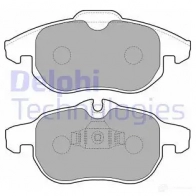 Тормозные колодки дисковые, комплект DELPHI RXL9BP2 949480 2 3402 LP1723 - Изображение 2
