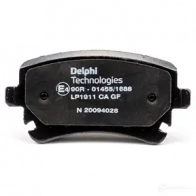 Тормозные колодки дисковые, комплект DELPHI 949649 LP1911 PHE6 I 5012759353929