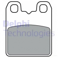 Тормозные колодки дисковые, комплект DELPHI 1424378171 5012759995105 LP3382 X6 4Y9P