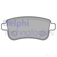 Тормозные колодки дисковые, комплект DELPHI 949900 LP2153 XMY6A 95 5012759434185 - Изображение 2