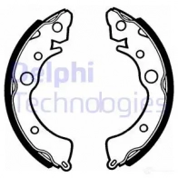 Тормозные колодки дисковые, комплект DELPHI Q5 77O 5012759507506 950112 LP2662 - Изображение 3