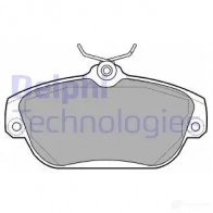 Тормозные колодки дисковые, комплект DELPHI V1BTUF 950670 LP919 20 164