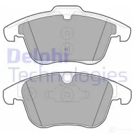 Тормозные колодки дисковые, комплект DELPHI 5012759398869 949707 UFEQ3 CW LP1967 - Изображение 6