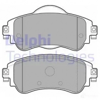 Тормозные колодки дисковые, комплект DELPHI LP2228 949980 00K14 C 5012759462164