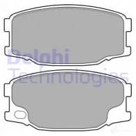 Тормозные колодки дисковые, комплект DELPHI LP2073 CAZ EAK 5012759418444 949816