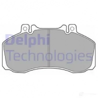 Тормозные колодки дисковые DELPHI LP858 2906 5 13VF1 950614