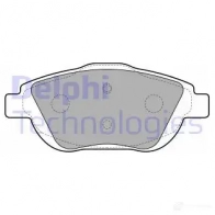 Тормозные колодки дисковые, комплект DELPHI 54SR 9 949912 LP2164 5012759438428 - Изображение 2