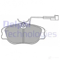 Тормозные колодки дисковые, комплект DELPHI 950630 7S5R0 LP875 215 57