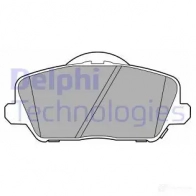 Тормозные колодки дисковые, комплект DELPHI Kia CeeD LP3591 TPZA P40