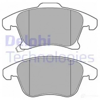 Тормозные колодки дисковые, комплект DELPHI 950205 5012759535776 LP3181 29 H6E6 - Изображение 6