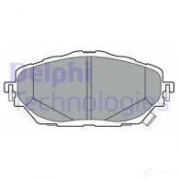 Тормозные колодки дисковые, комплект DELPHI 5012759995068 Toyota C-HR (X10) 1 Кроссовер 2.0 (ZGx10) 148 л.с. 2016 – 2025 LP3378 03CPL4 I