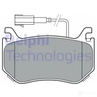 Тормозные колодки дисковые, комплект DELPHI 1424378170 5012759995099 LP3381 Z44 K27