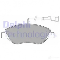 Тормозные колодки дисковые, комплект DELPHI LP2299 N1WDP K 5012759470220 950038