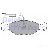 Тормозные колодки дисковые, комплект DELPHI LP1811 W LI1IS 5012759231616 Fiat Palio (178) 1 Универсал 1.4 69 л.с. 1997 – 2001