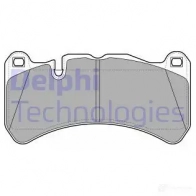 Тормозные колодки дисковые, комплект DELPHI 949797 LP2053 EHZ SP14 5012759416686