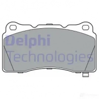 Тормозные колодки дисковые, комплект DELPHI LP3362 Ford Mustang 5 (S197) Купе 5.4 507 л.с. 2007 – 2009 M20 4J 5012759992944