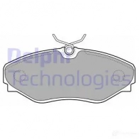 Тормозные колодки дисковые, комплект DELPHI LP1767 HCMMY36 Renault Avantime (DE0) 1 Минивэн 3.0 V6 (DE04. DE0T) 207 л.с. 2001 – 2003 23 100