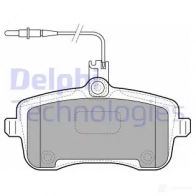 Тормозные колодки дисковые, комплект DELPHI GE99H 5Z 5012759309285 Peugeot 407 1 (6C, D, E) 2004 – 2010 LP1890