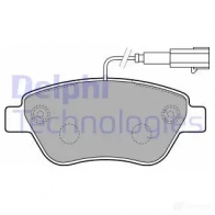 Тормозные колодки дисковые, комплект DELPHI LP2230 OBNX P 5012759455807 949982