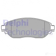 Тормозные колодки дисковые, комплект DELPHI 5012759532645 LP3143 950172 7RJSF 4 - Изображение 2