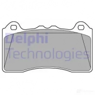 Тормозные колодки дисковые, комплект DELPHI LP3436 T SZ7DIW Ford Focus 3 (CB8, C346) 2010 – 2018