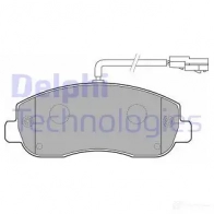 Тормозные колодки дисковые, комплект DELPHI 5012759449721 949939 VKZ4 Q LP2190 - Изображение 2
