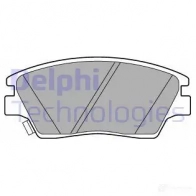 Тормозные колодки дисковые, комплект DELPHI 1211452207 LP3263 RV6 8N 5012759977392 - Изображение 4