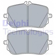 Тормозные колодки дисковые, комплект DELPHI Mercedes GLB (X247) 1 1 GLB 200 (247.687) 163 л.с. 2019 – 2024 LP3539 JT L5WA