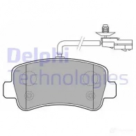 Тормозные колодки дисковые, комплект DELPHI 5012759449738 8VJI IU 949940 LP2191 - Изображение 2