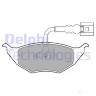 Тормозные колодки дисковые, комплект DELPHI TF2XSMH LP1736 23 395 Audi A2 (8Z) 1 2000 – 2005