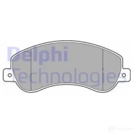 Тормозные колодки дисковые, комплект DELPHI 949694 LP1954 24 484 86BHY - Изображение 2