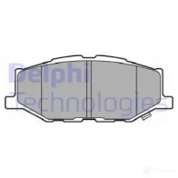Тормозные колодки дисковые, комплект DELPHI Suzuki Jimny (A6G, JB) 2 2018 – 2020 LP3637 LS2P Q