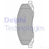 Тормозные колодки дисковые, комплект DELPHI LP2082 P UF1HRS 5012759428436 Opel Insignia (A) 1 2008 – 2017