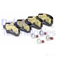 Тормозные колодки дисковые, комплект DELPHI 949433 Y9UD4 23 416 LP1681 - Изображение 2