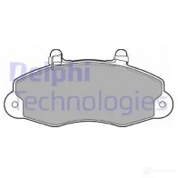 Тормозные колодки дисковые, комплект DELPHI 8EJGGF 949231 2 1470 LP1417