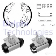 Тормозные колодки DELPHI 944022 KP1129 LBZW2 YP 5012759524619