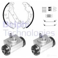 Тормозные колодки DELPHI Ford Fusion RV1 5P 5012759524503 KP1118