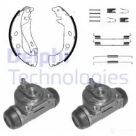 Тормозные колодки DELPHI ZEG NC 944009 5012759524480 KP1116