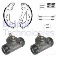 Тормозные колодки DELPHI Fiat Idea (350) 1 Минивэн 1.9 JTD 101 л.с. 2004 – 2025 5012759524541 J9Y 5LMW KP1122