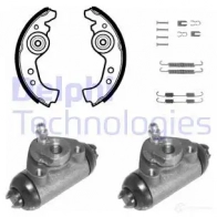 Тормозные колодки DELPHI 932766 JG FB75V 3273460131172 926
