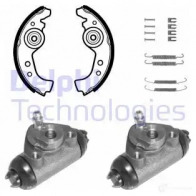 Тормозные колодки DELPHI 932307 3273460043062 691 5 KN28UZ
