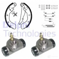 Тормозные колодки DELPHI 3273460192029 Opel Astra (F) 1 Хэтчбек 1.6 i (F08) 71 л.с. 1993 – 1996 KP852 JZ2O0T E