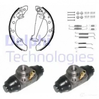 Тормозные колодки DELPHI 3273460192227 Volkswagen Caddy G T6DCB KP891