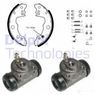 Тормозные колодки DELPHI 3ZWI S KP662 944041 3273460135149