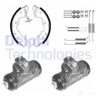 Тормозные колодки DELPHI Opel Frontera (A) 1 Кроссовер 2.3 TD (5JMWL4) 100 л.с. 1992 – 1998 UHW OG0 969 3273460191480