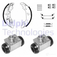 Тормозные колодки DELPHI 5012759356593 26H VB 1069 Fiat Punto (188) 2 Хэтчбек 1.3 JTD 16V 70 л.с. 2003 – 2012